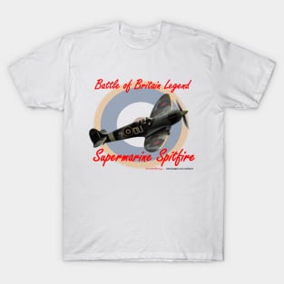 Battle of Britain Spitfire Design 1 T-Shirt